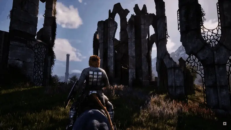 《上古卷轴4：湮灭重制版》主机运行时帧率波动剧烈，画面卡顿明显