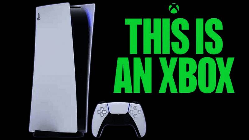 Xbox Series X主机与手柄特写，背景为Xbox游戏通行证界面展示