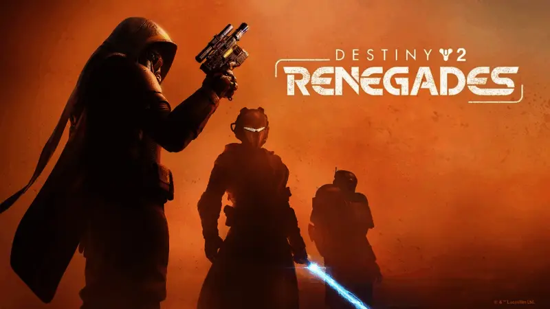 《命运2：反叛》概念图，融合了星战元素与命运世界观