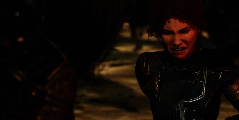 《光与影：33号远征队》角色玛艾尔释放招牌技能Stendhal的精彩画面，背景特效炫目