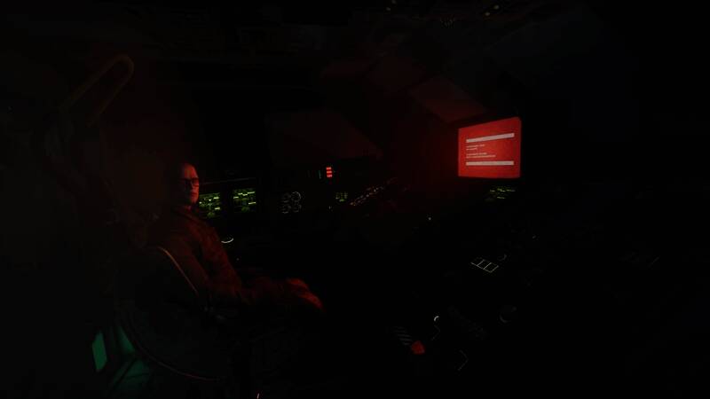 祖拉站在悬崖边缘俯瞰基地，远处异形巢穴轮廓若隐若现，气氛神秘