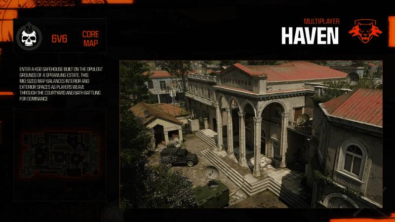 避风港地图实景展示，庄园内装豪华，适合近距离交战