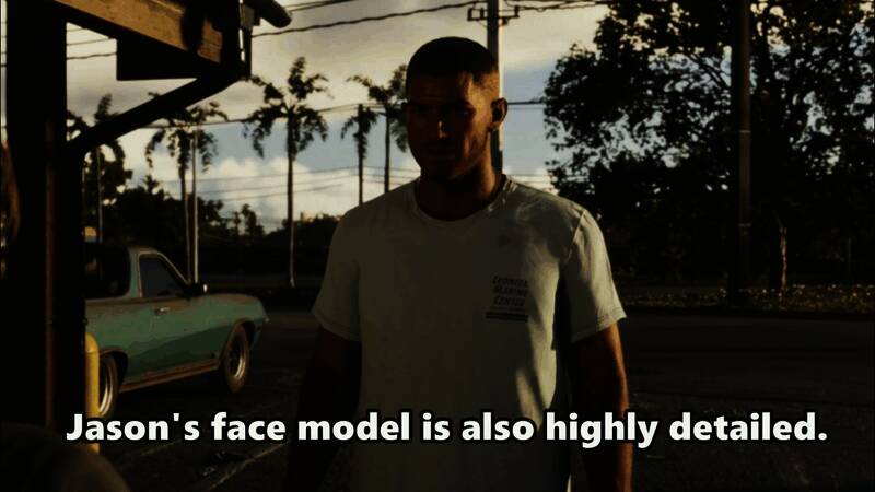 《GTA6》角色面部建模更细腻自然