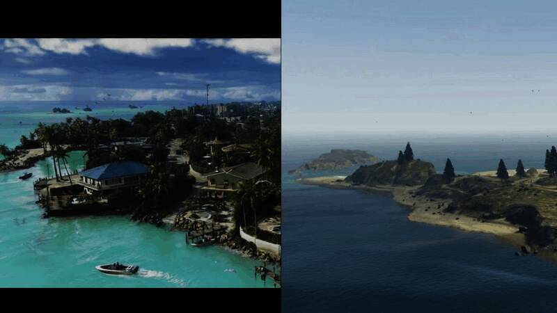 《GTA6》街道阳光照射下阴影过渡柔和