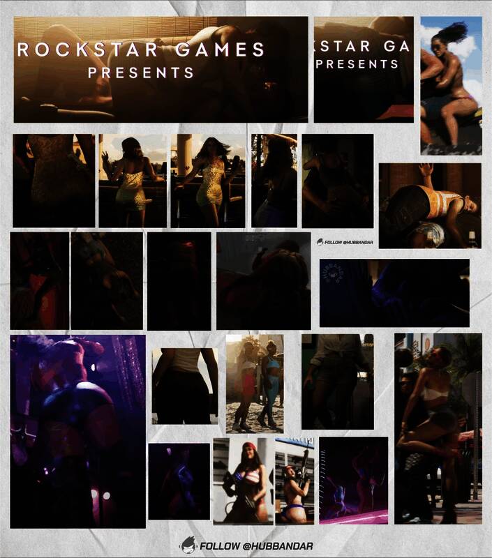 露西亚在多个场景中现身，表情动作丰富多变