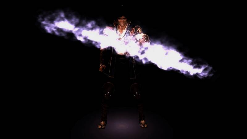 解谜关卡演示，角色正在破解机关