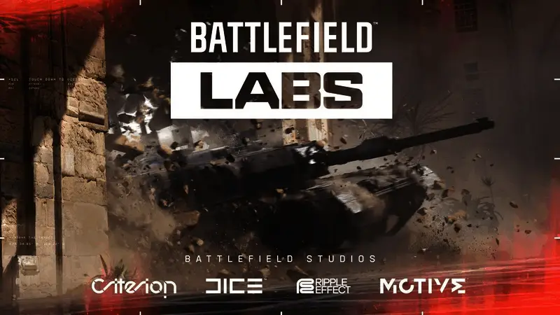 战地风云实验室测试界面，展示多种经典模式和玩法机制