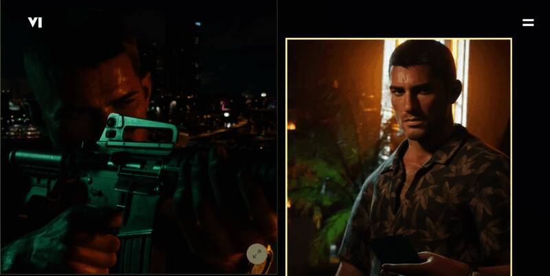 杰森·杜瓦在街头行走的游戏实机画面，背景为热带城市景观