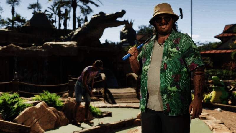 《GTA6》城市全景画面，展现繁华都市背后的阴暗面