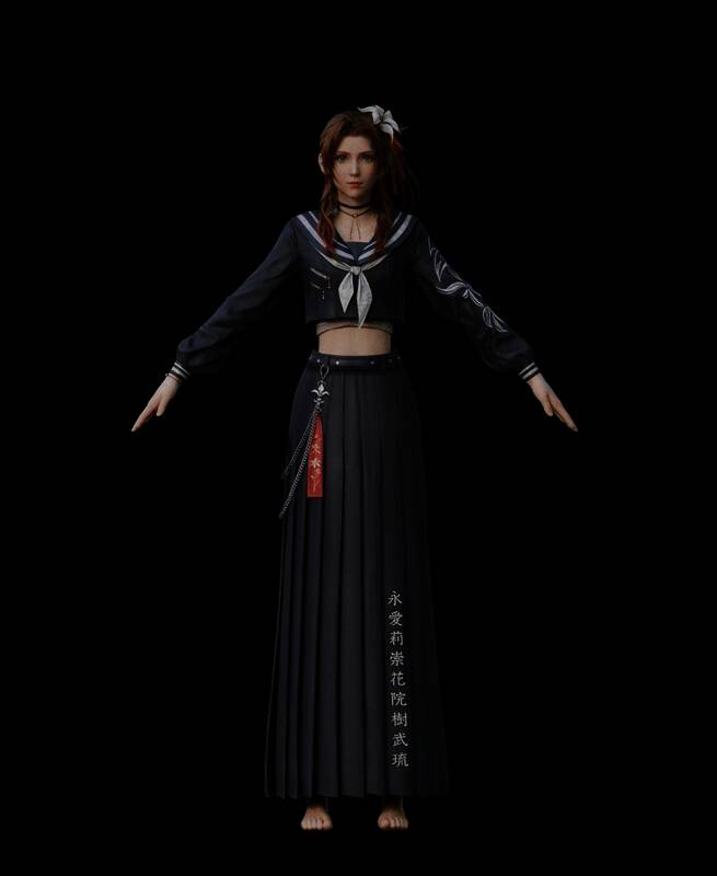 全视角展示蒂法战斗动作，动态捕捉精准到位