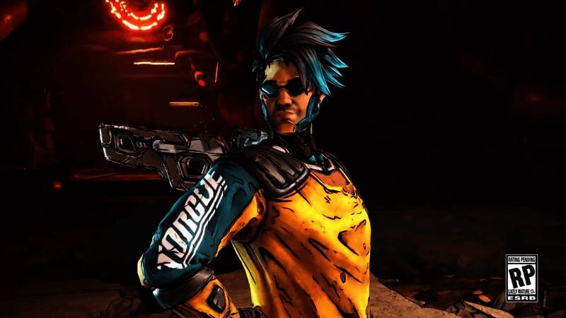 秘藏猎人皮肤展示，卡通风格鲜明，武器特效炫目