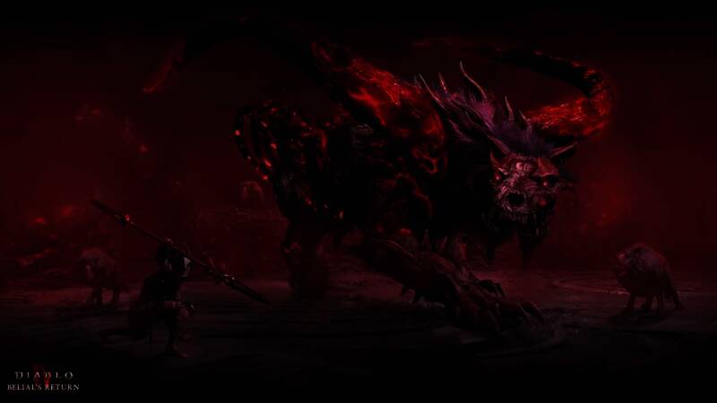 游戏内Boss战斗场景，角色释放技能与Boss激烈对抗