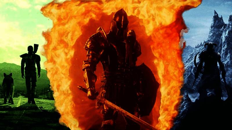 IGN评选出的Bethesda九款经典游戏封面合集