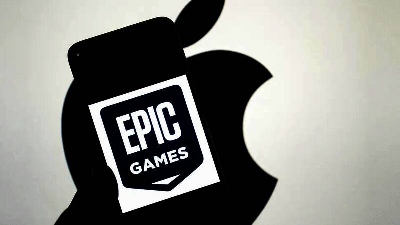 Epic游戏商店界面展示图，显示开发者收入明细和抽成规则