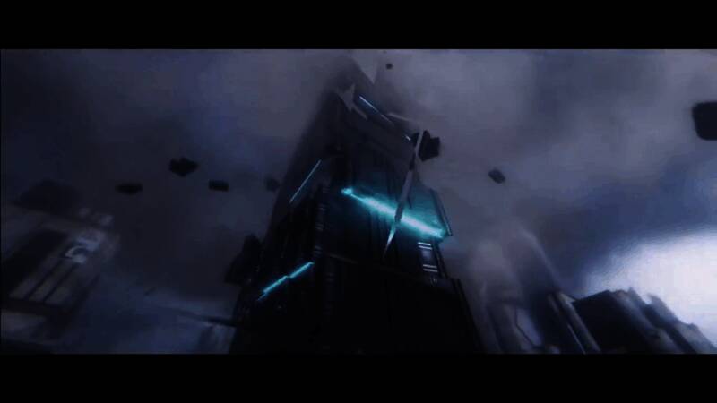 指挥官视角战斗界面，多个构造体协同作战