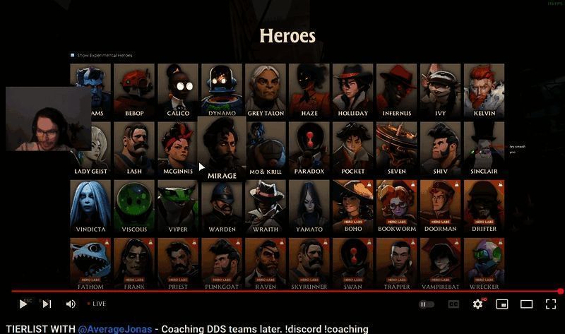 新版本Deadlock游戏截图，展示了新增角色‘门卫’与‘吸血蝙蝠’的造型设定