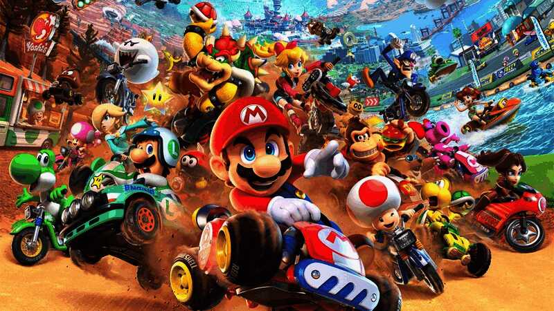 多款游戏封面墙排列展示，涵盖不同风格与类型