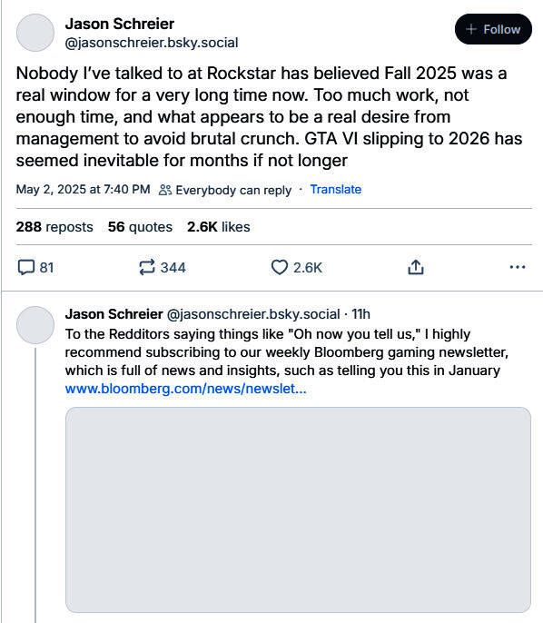 电脑屏幕上显示《GTA6》概念图，周围堆满设计草图和便签纸的工作台场景