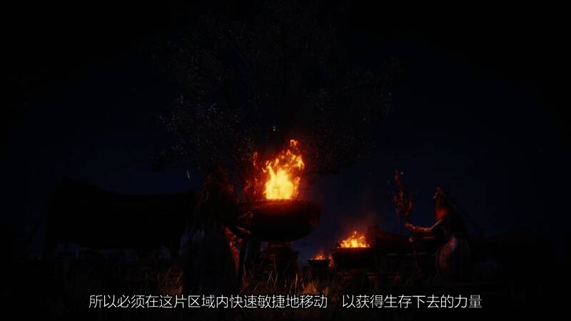 战斗特效画面，展现华丽技能释放瞬间