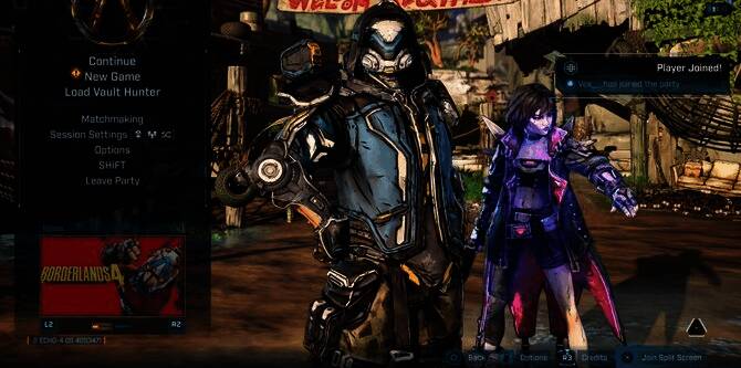 合作界面展示，清晰显示队伍成员状态与互动选项