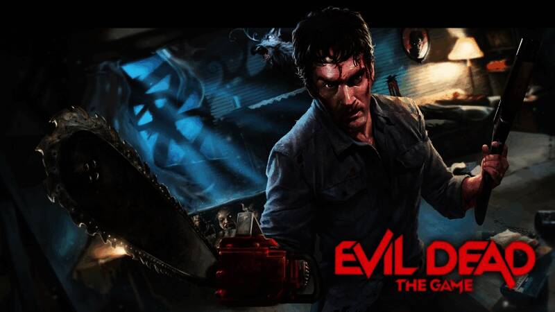 《鬼玩人：游戏》角色安旭·威廉姆斯手持电锯，面对恶魔威胁