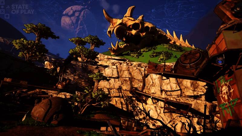 拉法身着外骨骼装甲，手持自制重型武器