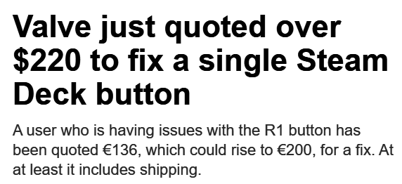 Steam Deck内部结构示意图，展示按键组件位置及拆解流程