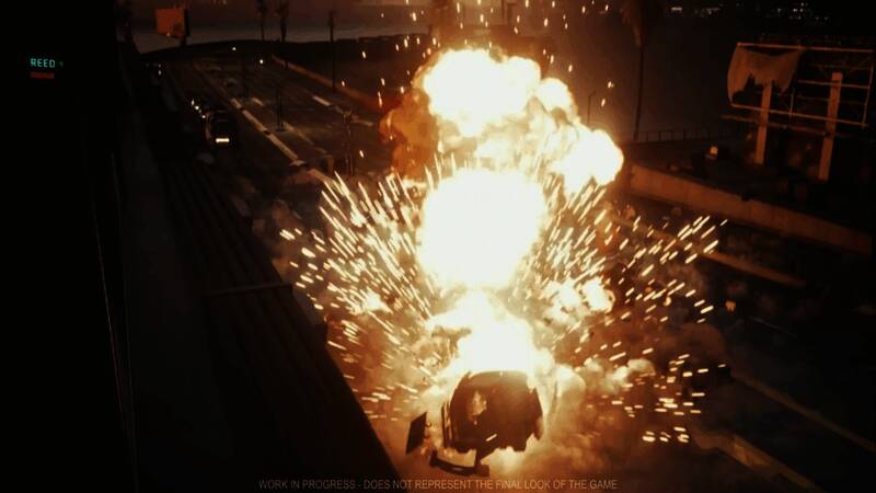 夜之城高塔俯瞰视角，远处城市灯火辉煌，视野开阔