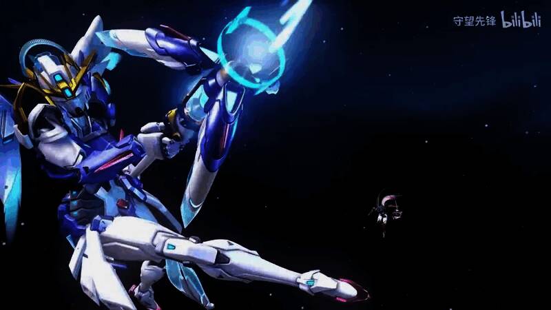 死神化身地狱死神高达，手持武器，机甲风格十足