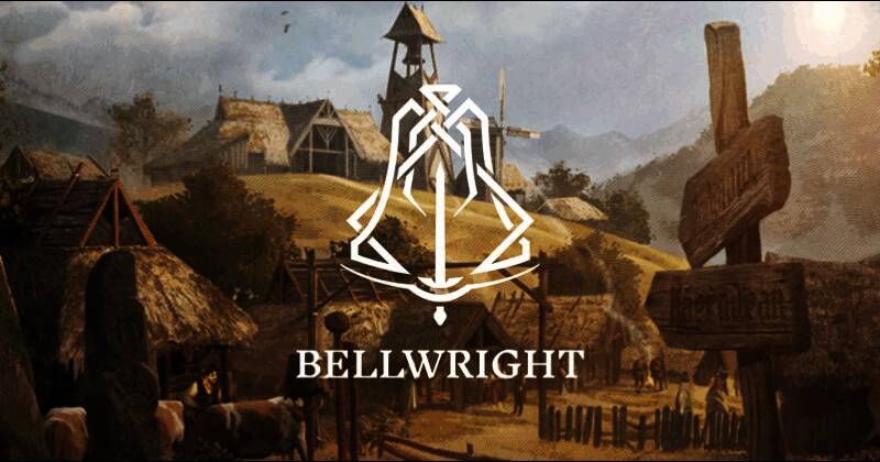 《颂钟长鸣》春季更新宣传图，展示中世纪风格的游戏场景