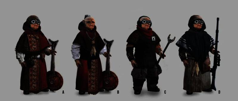 另一版本走私者设计，风格偏向复古科技风