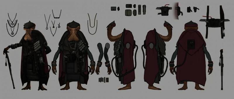 飞船内部场景概念图，充满未来科技感的设计