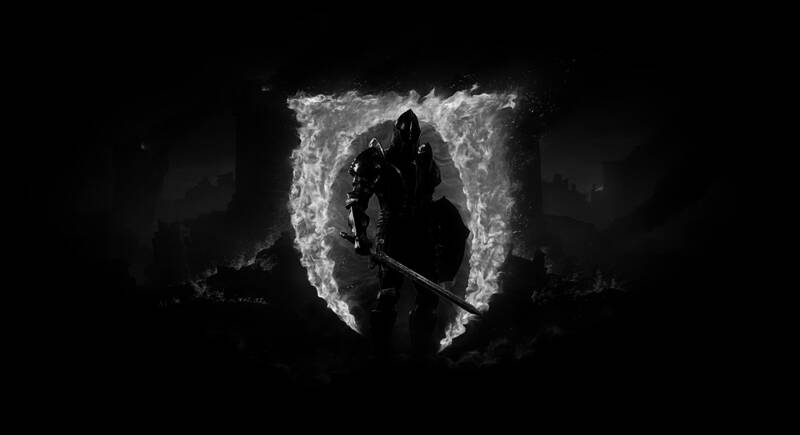 《创伤后》游戏封面展示，一位角色神情紧张地站在黑暗环境中，手中紧握武器