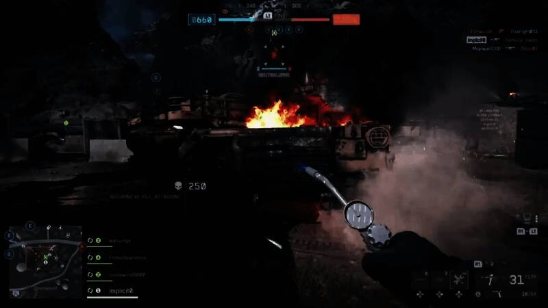 城市巷战画面，环境破坏效果逼真