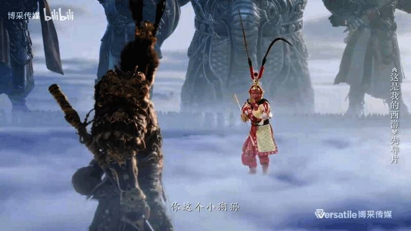 节目成员进行任务挑战的现场实拍