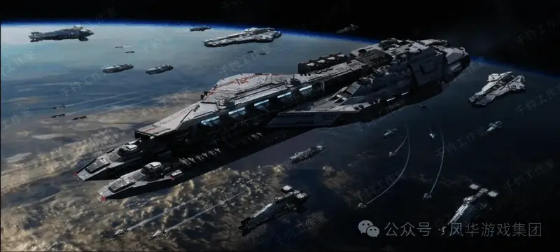 《代号Space》外星文明遗迹设定图，揭示未知种族的存在