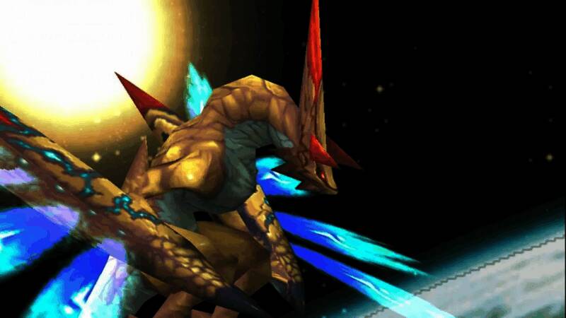 《龙战士4》游戏画面展示，主角手持武器站在神秘场景中，背景是梦幻般的光影效果