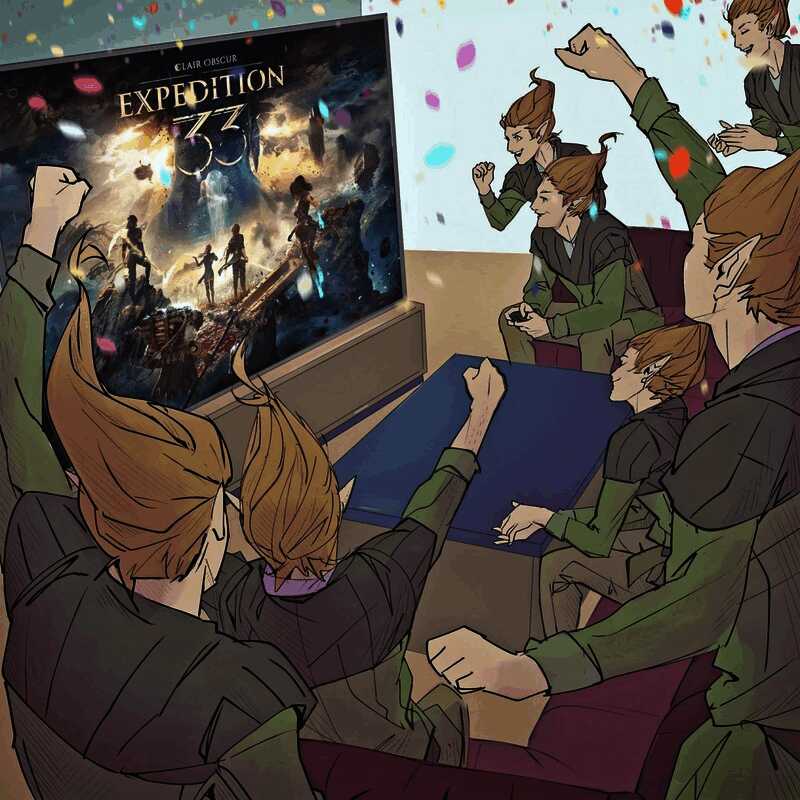 Bethesda官方祝贺截图，展示其对《光与影：33号远征队》的支持与认可