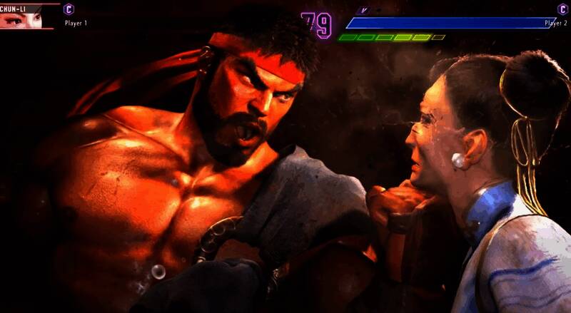 《街头霸王6》Switch 2版截图，场景光影自然