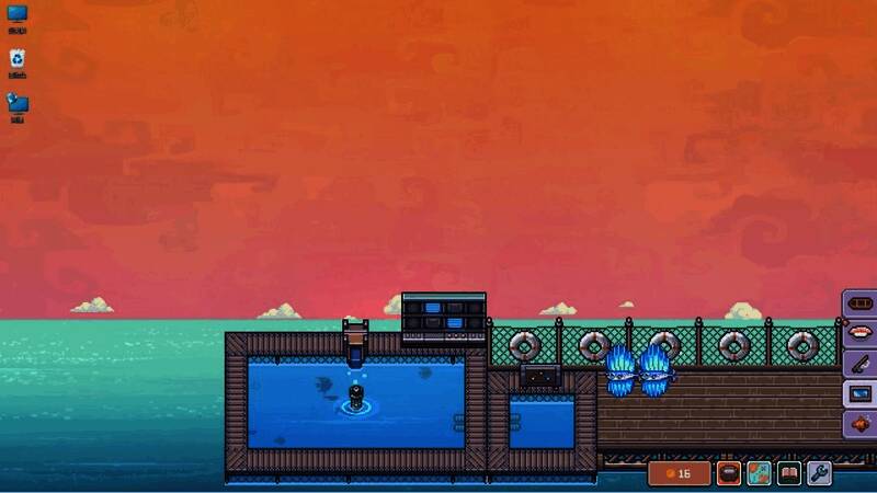 游戏主界面展示，整体UI设计简洁明快，符合休闲放置类游戏风格