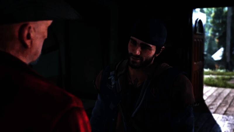 游戏截图展示末日城市废墟，建筑破败不堪，天空阴沉压抑