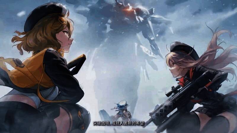 角色互动剧情片段，展示指挥官与胜利女神之间的对话与羁绊