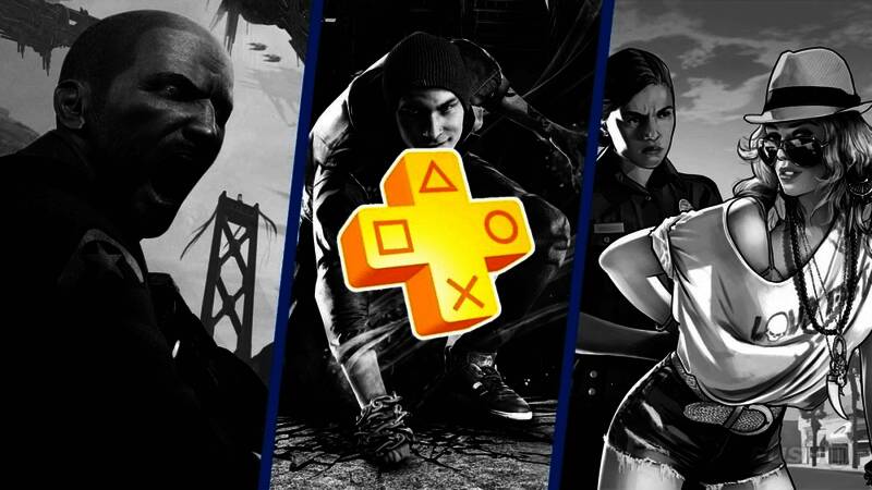 索尼PS Plus服务宣传图，展示即将下架的游戏阵容