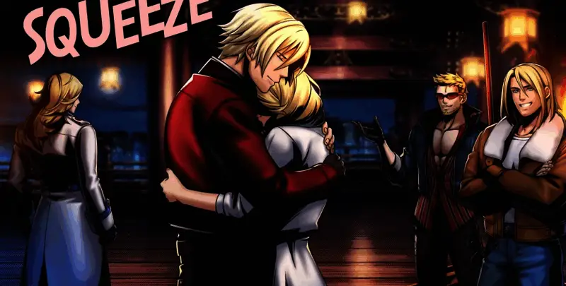 洛克面对母亲，表情复杂，背景为黄昏下的废弃工厂