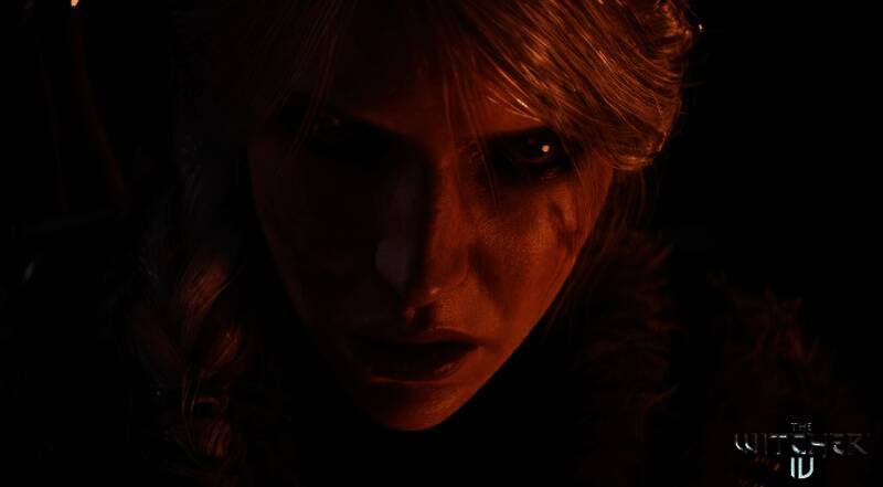 《巫师4》游戏场景概念图，风格阴郁，画面充满史诗感