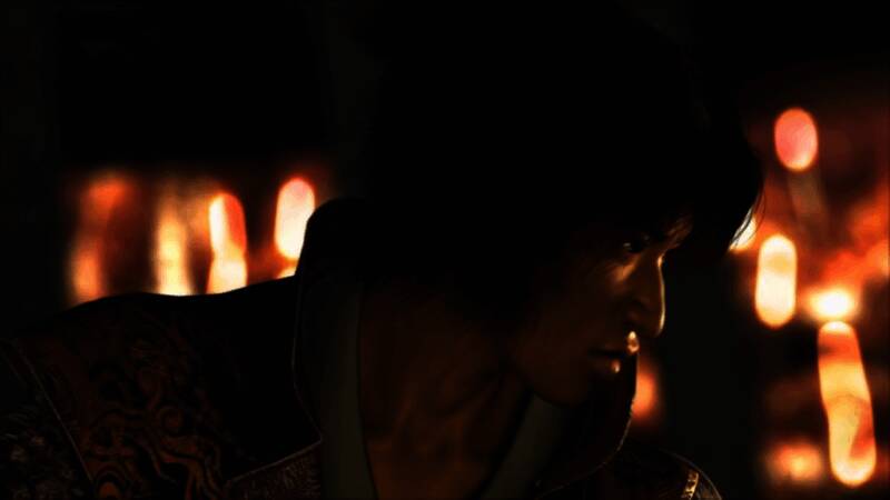 战斗场景特写，角色施展技能瞬间特效华丽