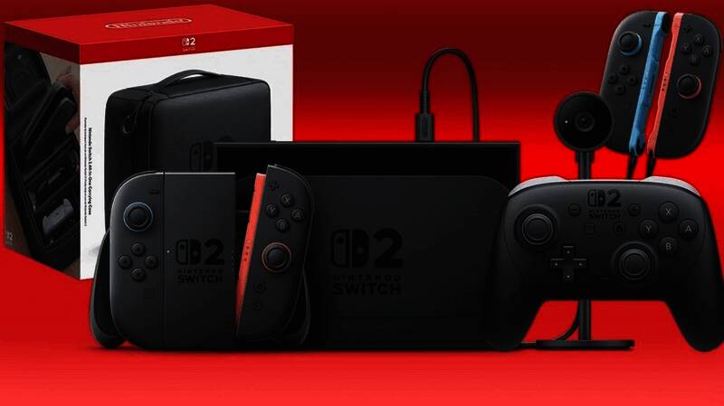 任天堂社长古川俊太郎在发布会上致歉，身后屏幕显示Switch 2主机发售信息