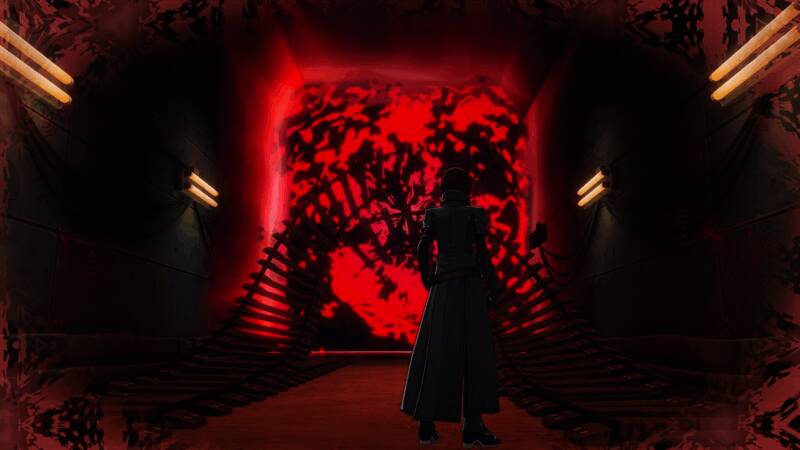 战斗场景特写，角色与敌方激烈对抗