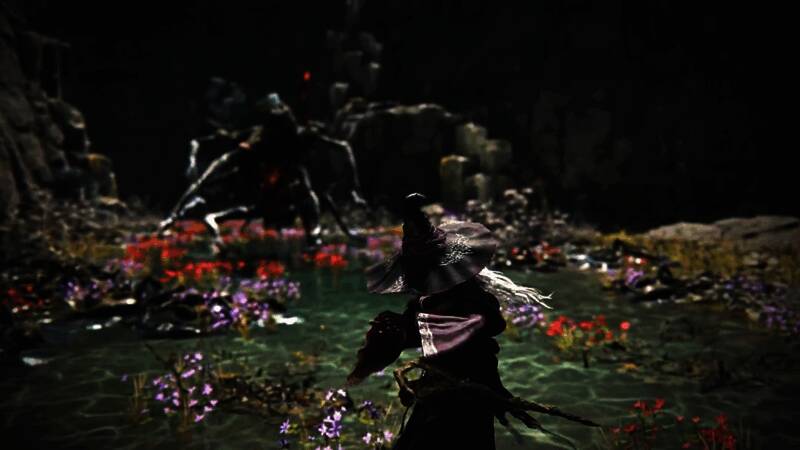 隐士使用魔法鸡尾酒技能，三种元素能量环绕周身