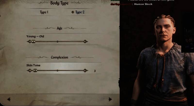 2025年重制版角色界面仅提供身材类型选择